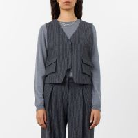 levete room iris twill waistcoat - s36