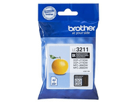 cartucho de tinta - brother lc-3211bk 200 paginas negro