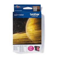 cartucho brother magenta lc1100m