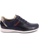 de fluchos f1736 zapatillas casual de hombre piel azul marino