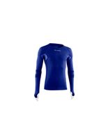 camiseta de running lurbel cristallo long sleeves hombre azul royal