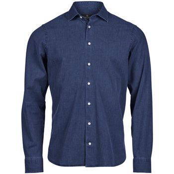 Tee Jays Camisa manga larga T4004 para hombre