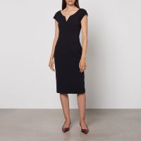 max mara studio visby crepe dress - 10
