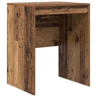escritorio madera vieja 60 x 50 x 76 cm vidaxl