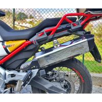 silenciador de escape moto guzzi v 85 tt 21- mistral exagon