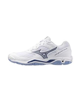 de MIZUNO MIZUNO WAVE PHANTOM 3 - ZAPATILLAS DE INTERIOR BLANCO Y AZUL