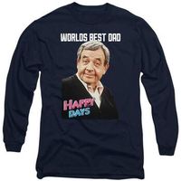 happy days camiseta manga larga best dad para mujer