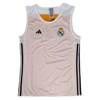 Camiseta reversible Real Madrid Baloncesto Adidas naranja
