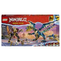 71796 lego ninjago - dragon elemental contra emperatriz mech