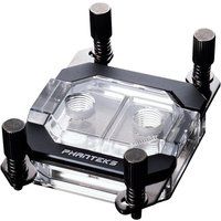 glacier c350a cpu water block - satin black black
