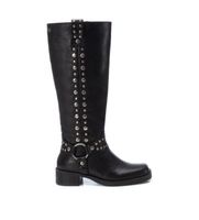 xti para mujer 14341501-negro botas 143415 negro 41 plano cremallera casual