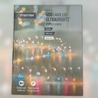 400 large led ultrabrights - rainbow