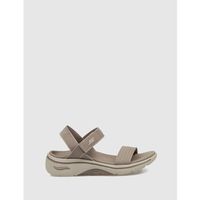 skechers sandalias sandalia go walk arch fit 20 sandal taupe para mujer