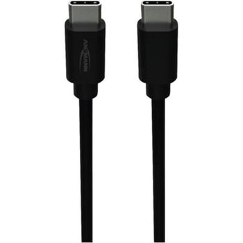 Cable USB C Ansmann 1700-0208 2 m transferencia 480 Gbit/s negro