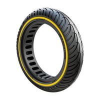 neumatico solido de nido de abeja para patinetes electricos de 85 pulgadas yellow