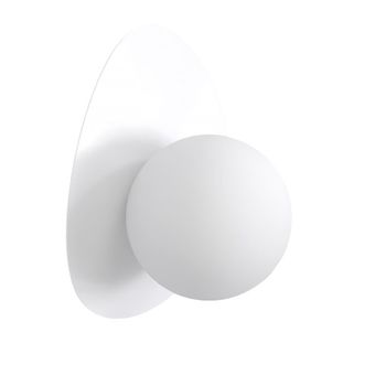 Aplique de pared neru blanco