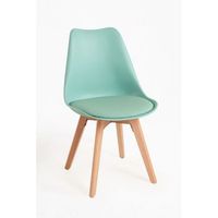 pack 6 sillas synk basic de polipropileno 825353 cm - celadon