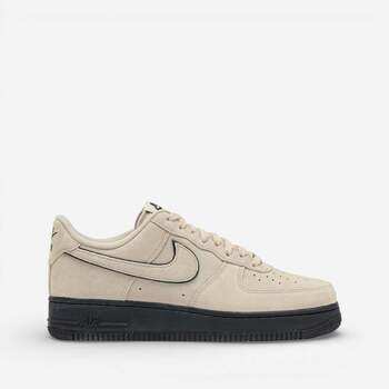 Nike Zapatillas Air Force 1 '07 LV8 Light Khaki Black para mujer