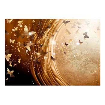 Papel Pintado 3d - Golden Path (250x175 Cm)