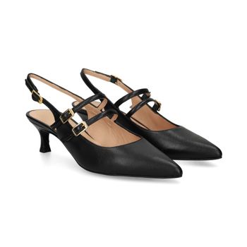 Unisa Zapatos De Tacón Medio Mujer - Negro Talla 40