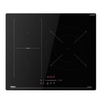 placa de induccion teka ibf 63210 ssm touch monoslider power plus 3 zonas 59cm negra
