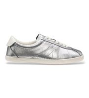 hugo para mujer 50569342 zapatillas serenata plateado 39 piel plata plano cordones casual