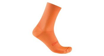 Calcetines castelli espresso 2 mujer naranja