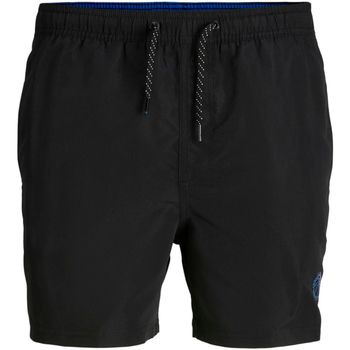 Jack & Jones Bañador 12225961 JPSTFIJI JJSWIM SOLID LY SN BLACK para hombre