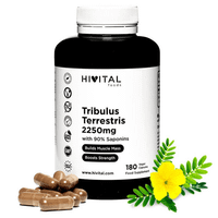 hivital tribulus terrestris 2250 mg 180 capsulas