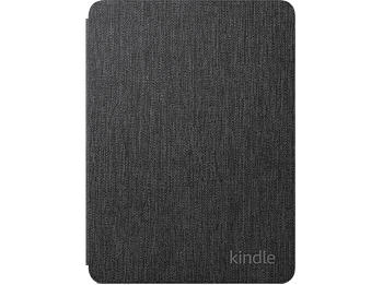 Funda eBook - Amazon Kindle Para Paperwhite y Signature, Ligera, Plegable Resistente al agua, Tela, Negro