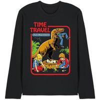 steven rhodes camiseta manga larga time travel para hombre