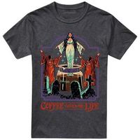 steven rhodes camiseta coffee gives me life para mujer
