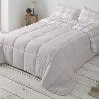 colcha edredon 100 poliester cama de 135 cm - quarzo - burrito blanco