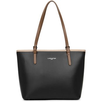 LANCASTER Bolsa Bolso Tote Smooth Hombro M Negro/Nude/Visón para mujer