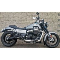 sistema de escape moto guzzi california 1400 e3 mass hot rod 2-2