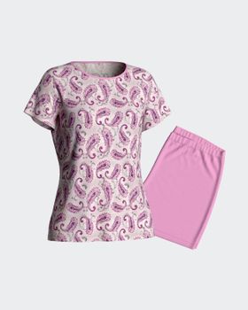 Pijama de mujer corto en Lyocell