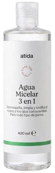 Atida Agua Micelar 3 en 1 400 ml