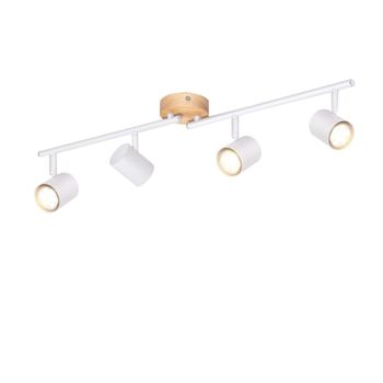 Bewachen - foco de techo de metal, blanco, 71 cm, gu10