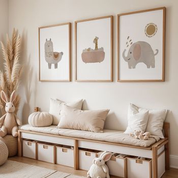 Set de 3 posters 222, 50x70 cm