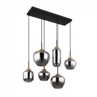 lampara de techo matt 6 luces