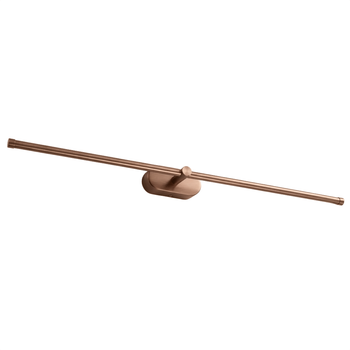 Lámpara De Pared Toolight App1897-1w 80 Cm Brush Copper Led