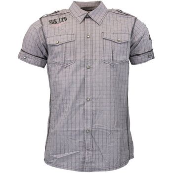 Srk Camisa manga corta Chemise homme COLA para hombre