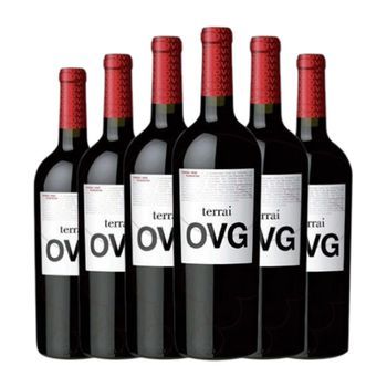 Covinca Vino Tinto Terrai Ovg Cariñena Crianza 75 Cl 14% Vol. (pack De 6 Unidades)