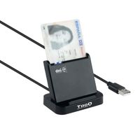 tooq lector de tarjetas inteligentes dnie vision usb 20 - color negro