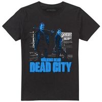 the walking dead camiseta dead city para hombre