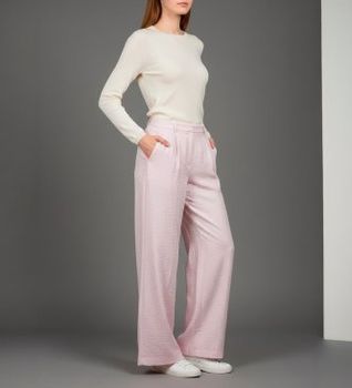 Marella para mujer. 2613131035200 Pantalón Mlmformato rosa (40), Casual, Acetato