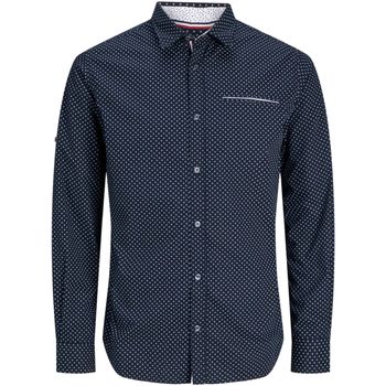 Jack & Jones Camisa manga larga 12235969 JJEREMY DETAIL SHIRT LS NOOS SKY CAPTAIN para hombre