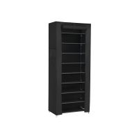 organizador de tela para zapatos resistente negro