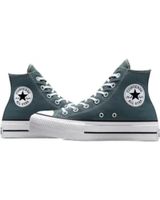 de converse zapatillas converse chuck taylor all star lift platform a12596c s verde