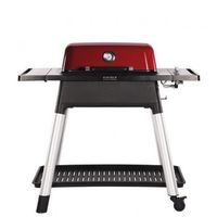 everdure force by heston blumenthal barbacoa de gas con 2 quemadores cuerpo de aluminio fundido rojo